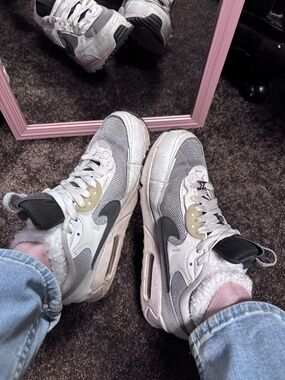 Well worn Nike air maxes women’s shoes